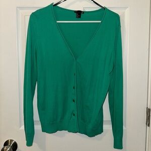 H&M Green Cardigan